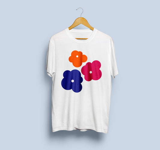 Colorful Flowers Unisex t-shirt