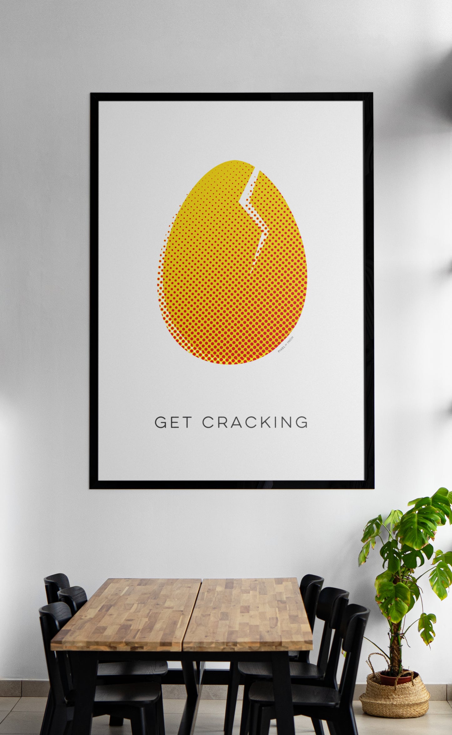 Get Cracking Egg Poster