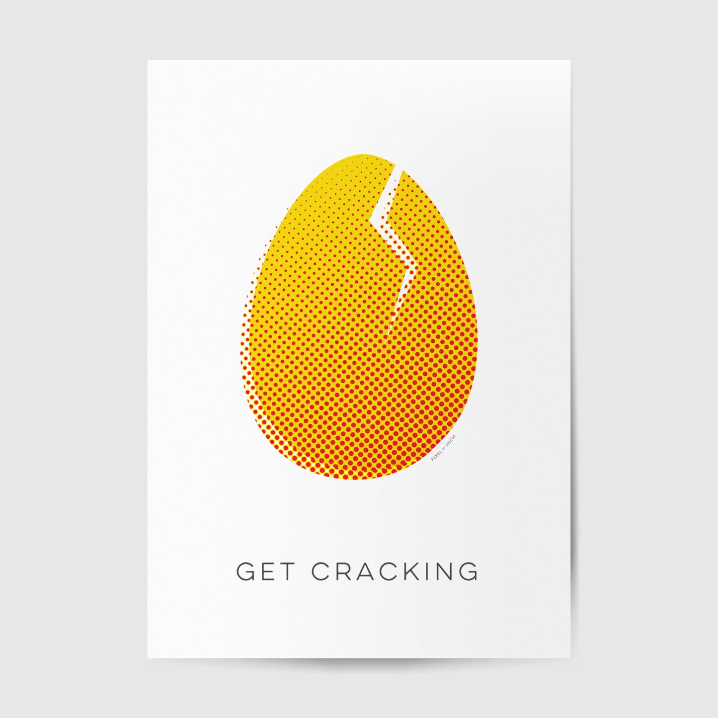 Get Cracking Egg Poster